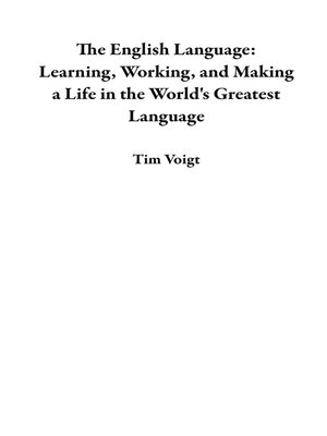 cover image of The English Language